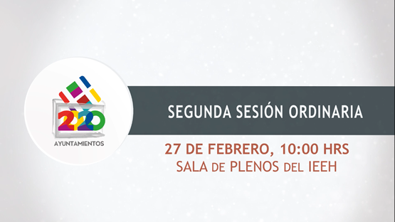 SEGUNDA SESIÓN ORDINARIA 27/02/2020