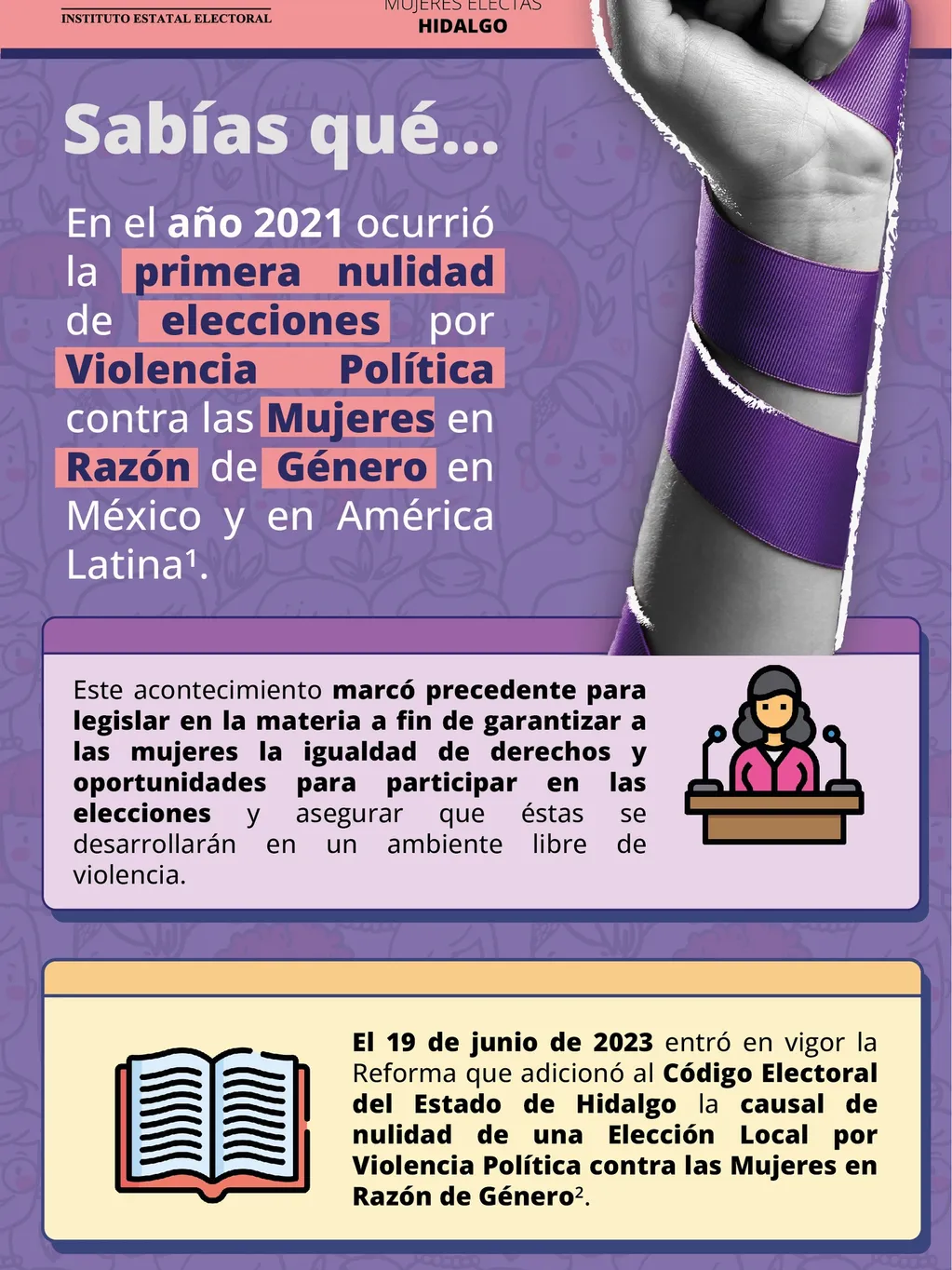 Violencia Política Contra las Mujeres por Razón de Género – IEE Hidalgo